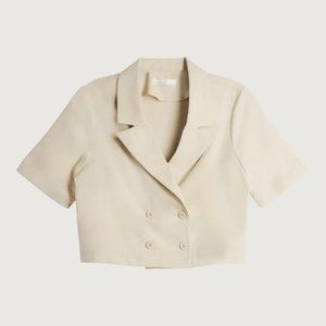 Oak + Fort Cropped Blouse